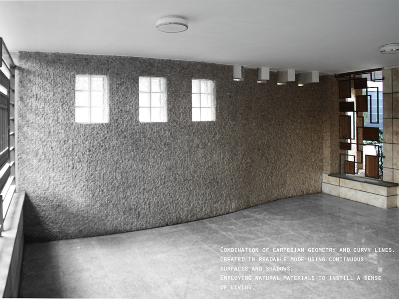 niavaran residential building-parking