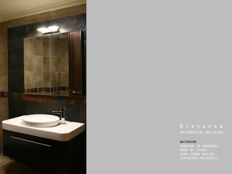 niavaran residential building-bathroom