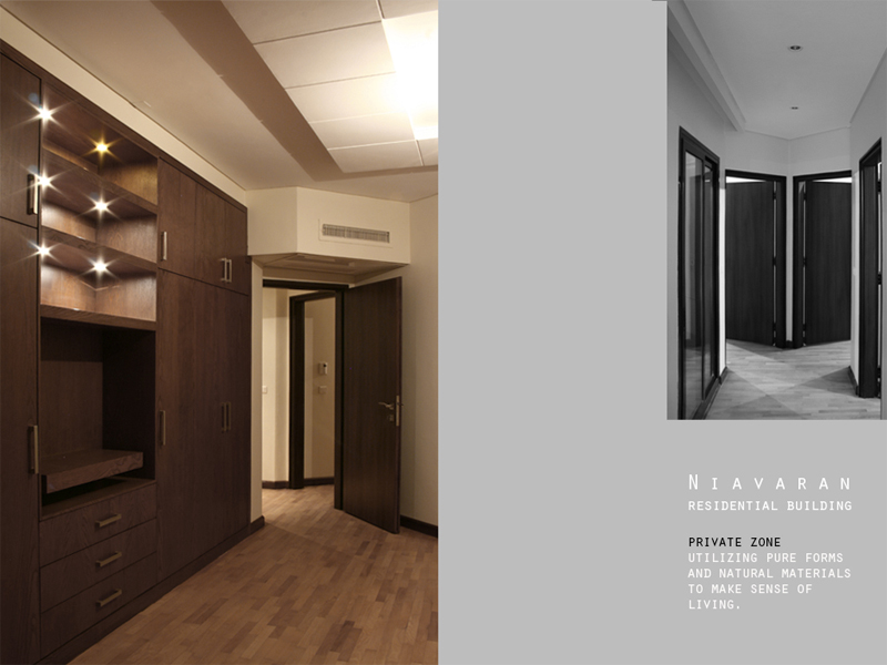 niavaran residential building-bedroom